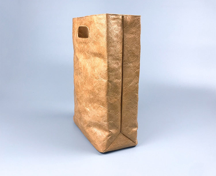 Vegan Leather "Paper" Bag