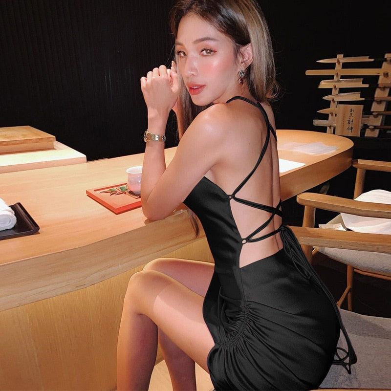 Silky Mini Dress