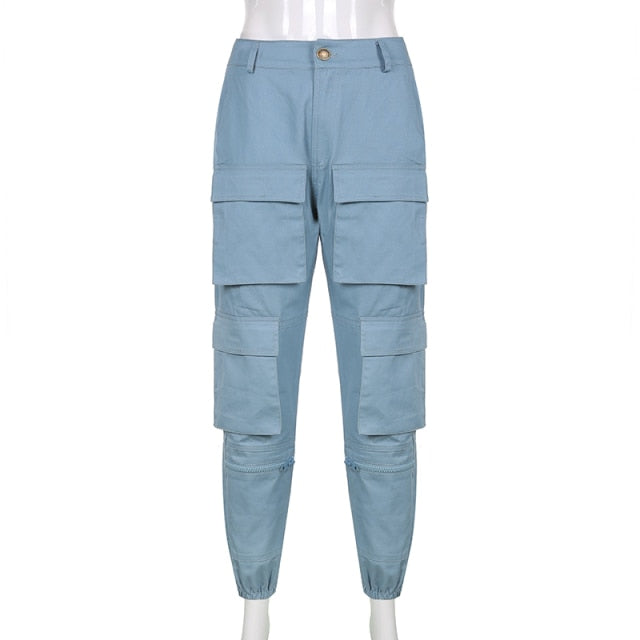 Safari Cargo High Waist Trousers