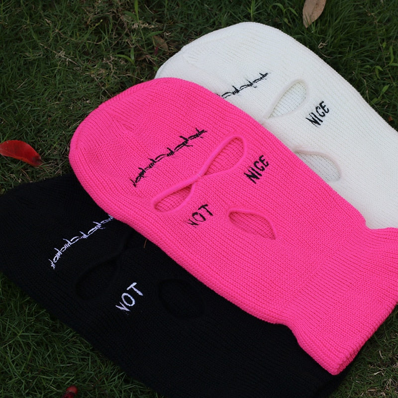 Embroidered Ski Masks