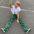 Vintage Acid Wide Leg Jeans