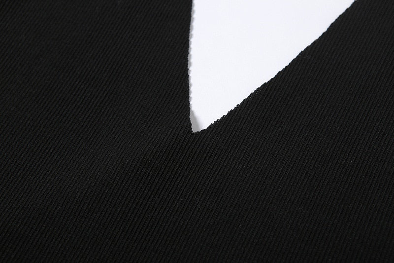 2 Piece Black Mini Dress