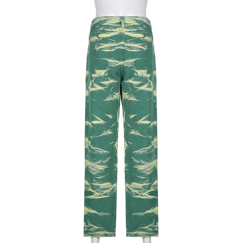 Vintage Acid Wide Leg Jeans