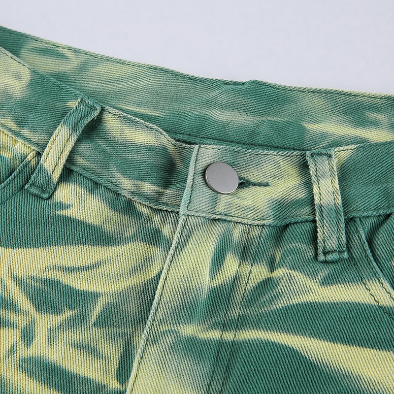 Vintage Acid Wide Leg Jeans