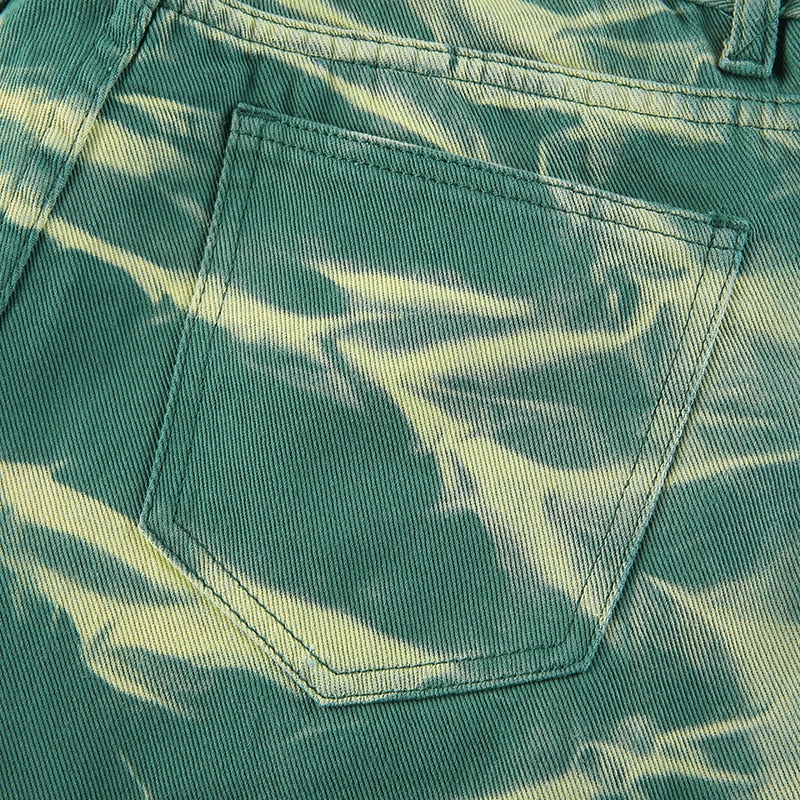 Vintage Acid Wide Leg Jeans