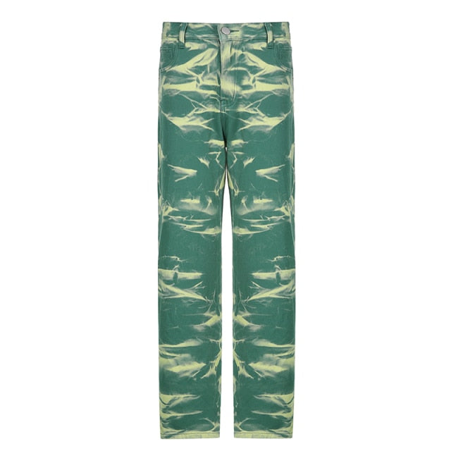Vintage Acid Wide Leg Jeans