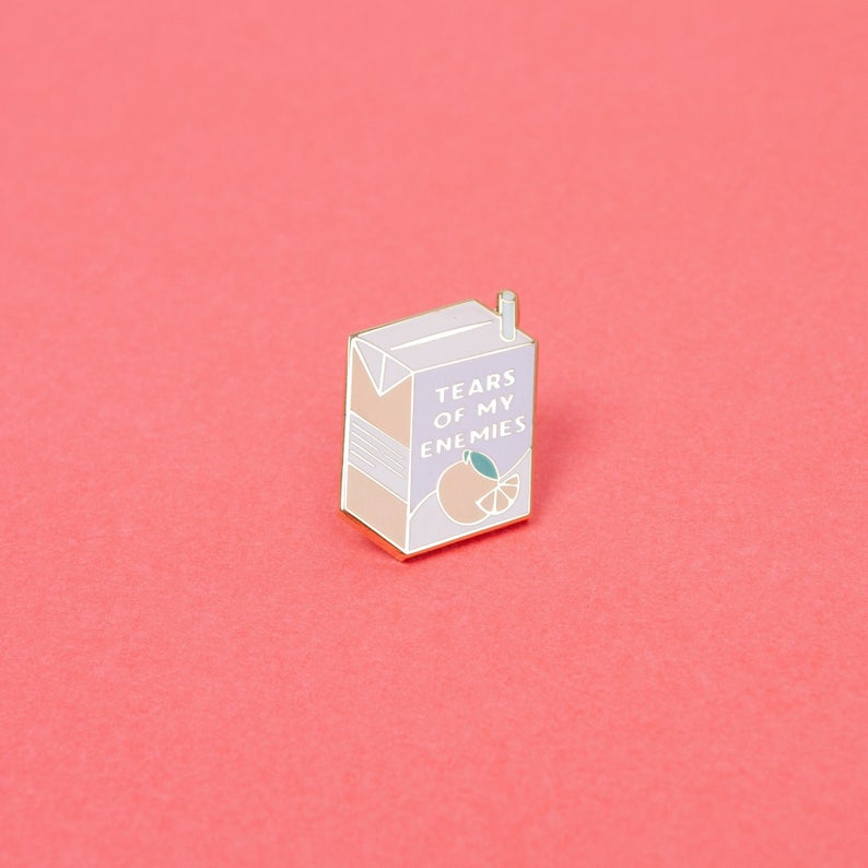 Tears Of Enemies Pin