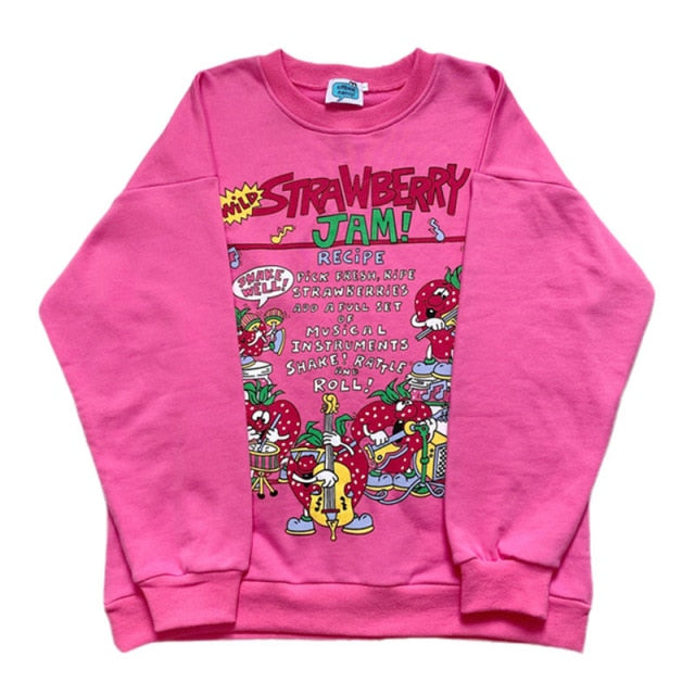 Strawberry Jam Pullover Sweater