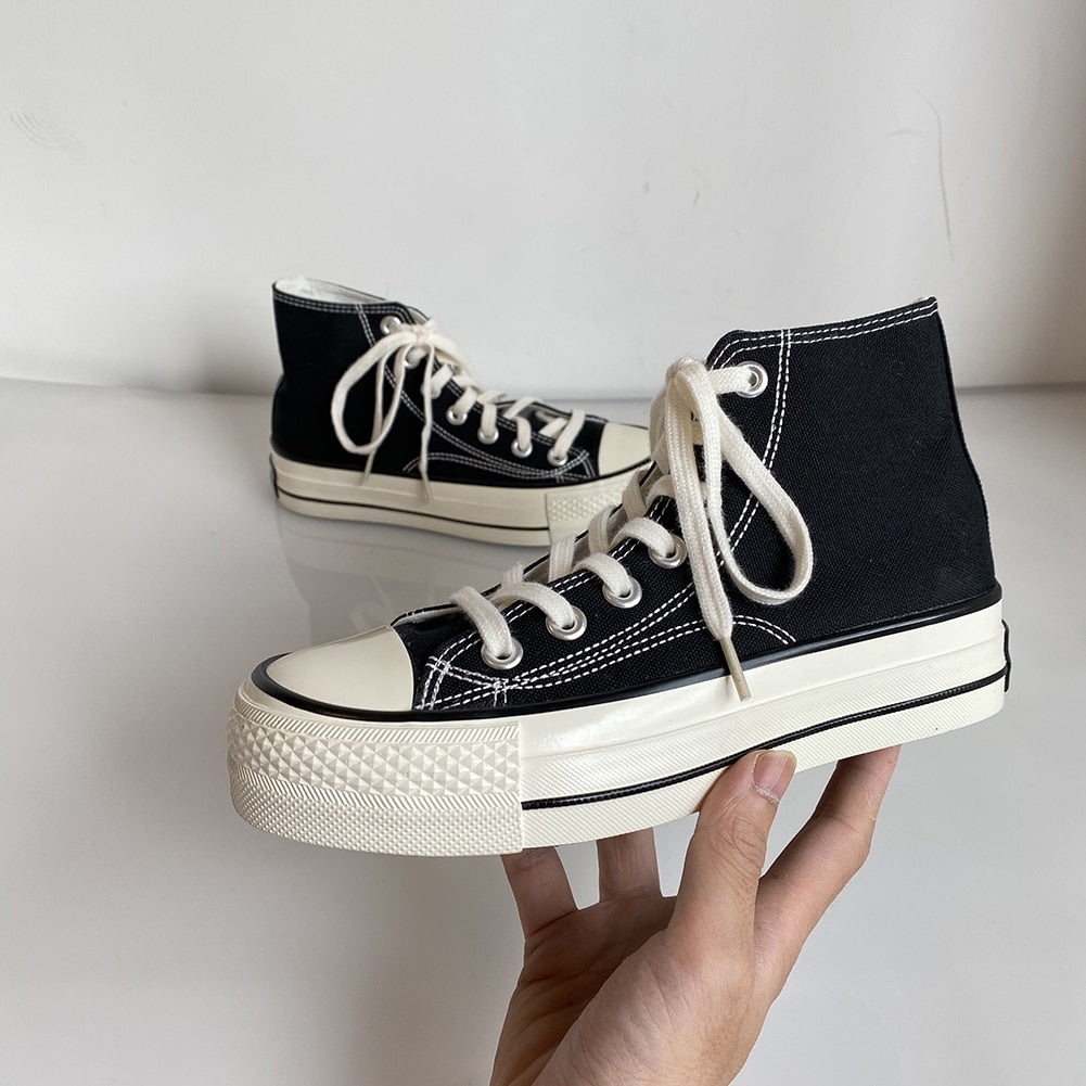 Platform Canvas Chuck Sneakers