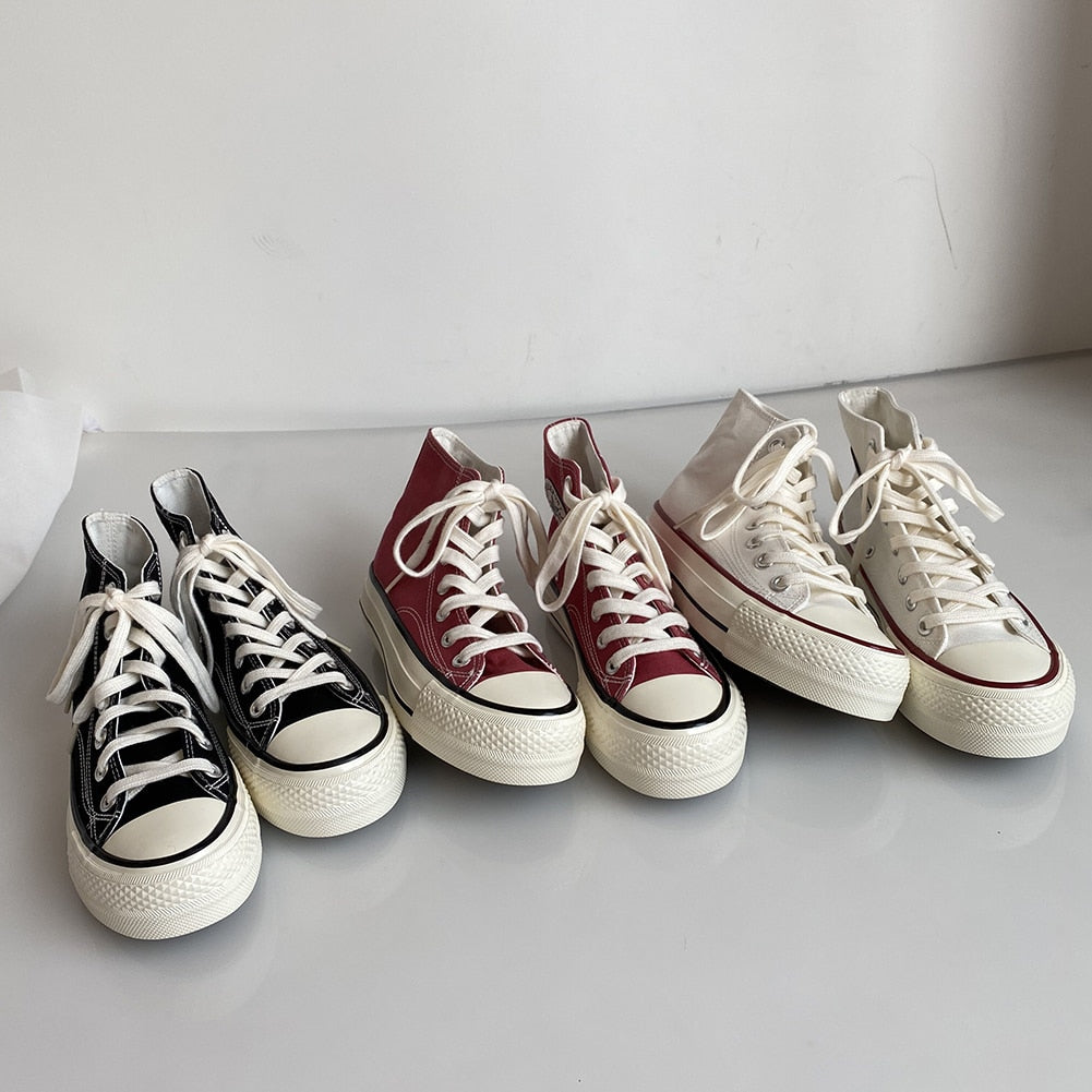 Platform Canvas Chuck Sneakers