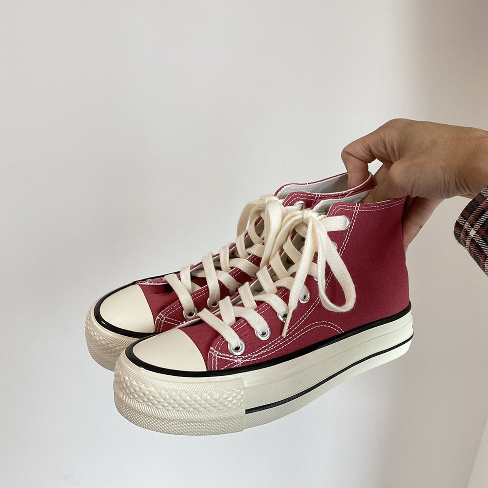 Platform Canvas Chuck Sneakers