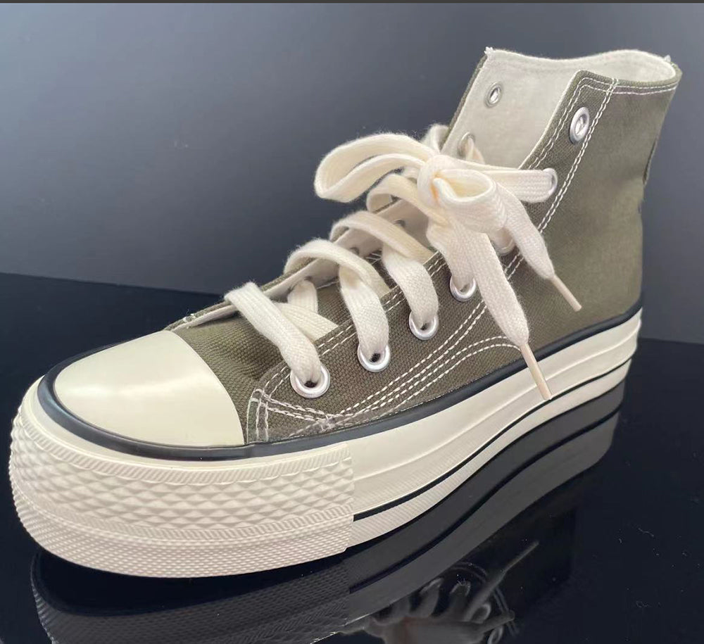 Platform Canvas Chuck Sneakers