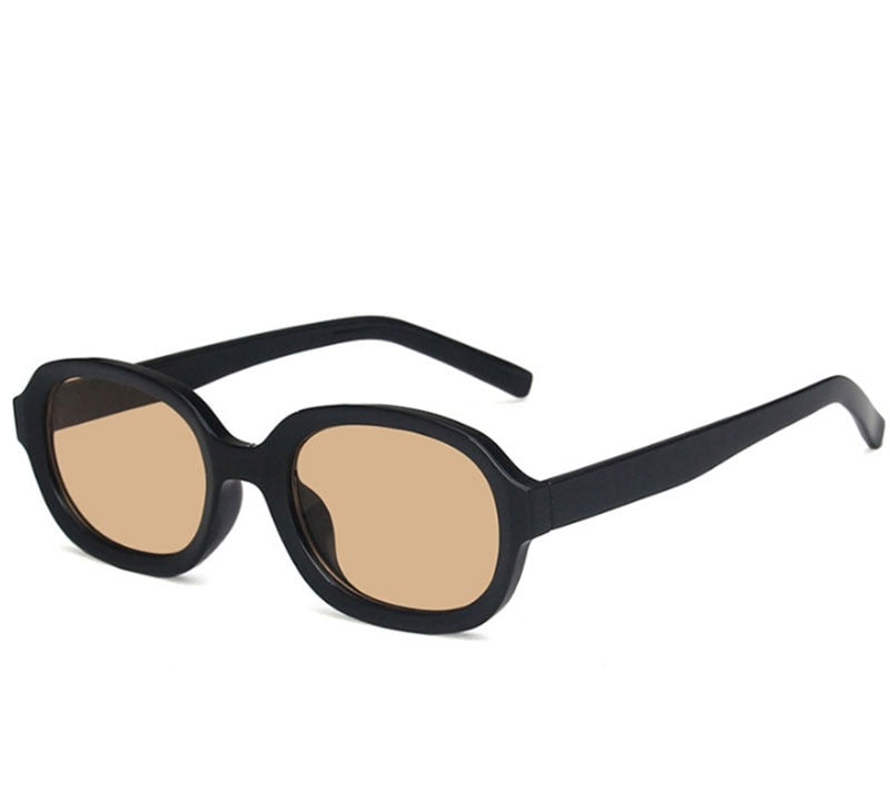 Unisex Oval Tinted Glasses