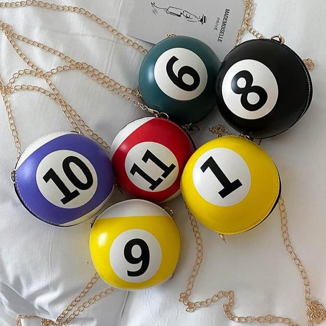 Mini Billiard Ball Bags