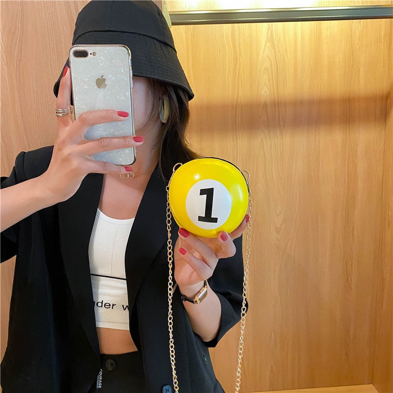 Mini Billiard Ball Bags