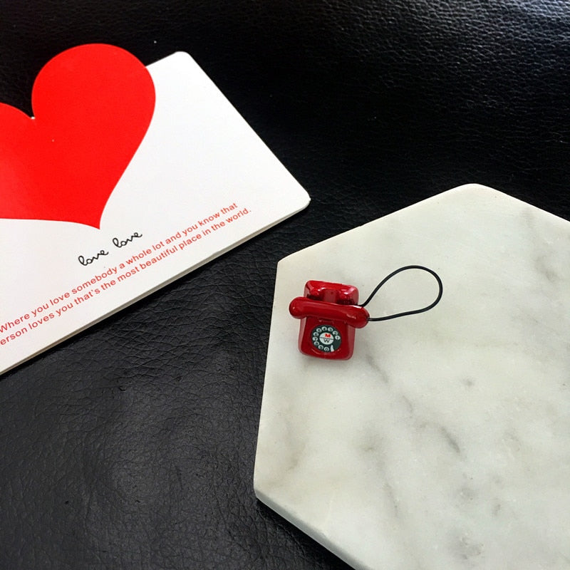 Single Mini Telephone Earring