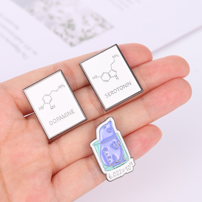 Serotonin Dopamine Pin