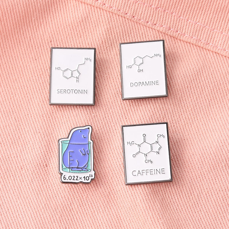 Serotonin Dopamine Pin