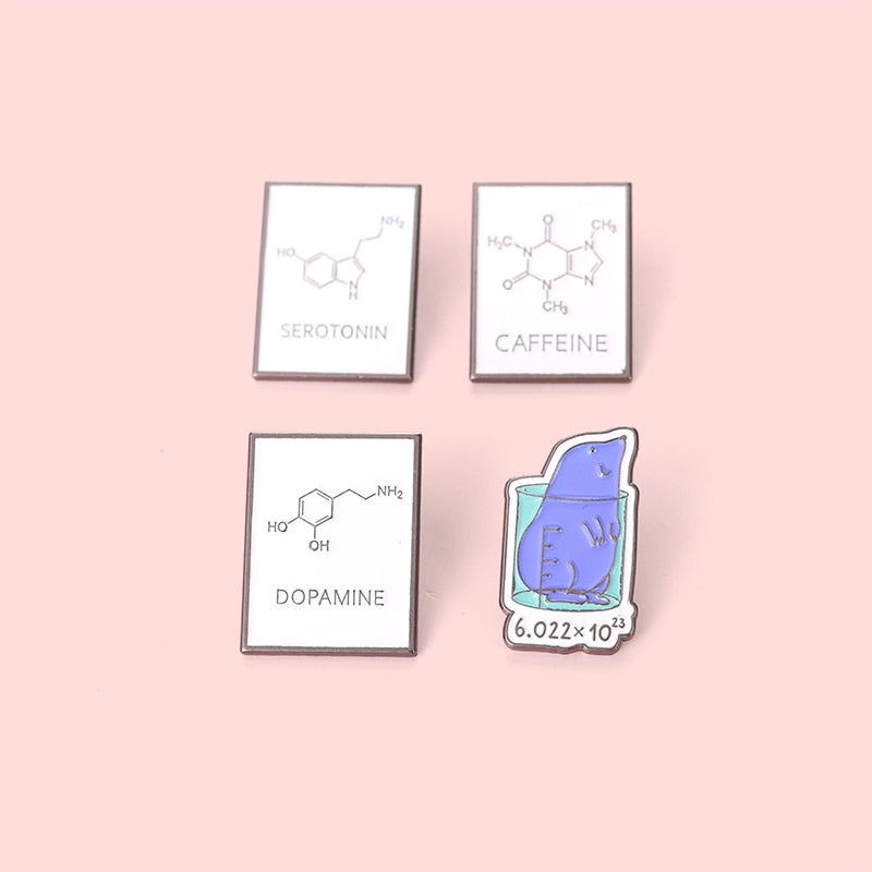Serotonin Dopamine Pin