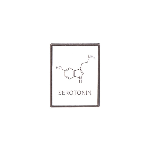 Serotonin Dopamine Pin