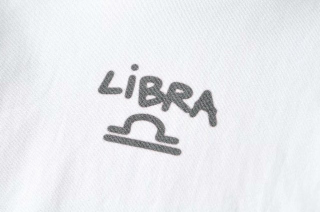 Zodiac Sign Fitted Cropped Ribbed Y2K Tee