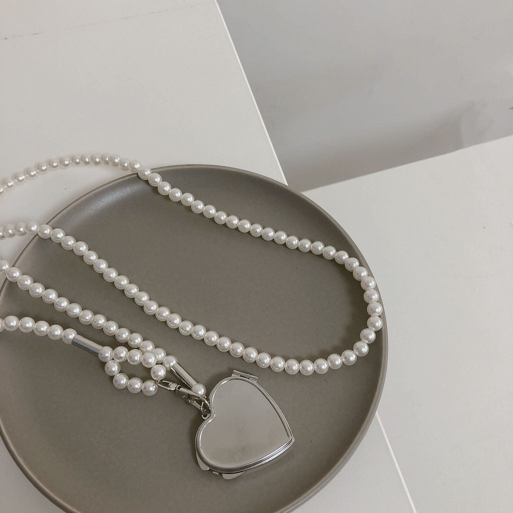 Mirror Heart Locket Bag