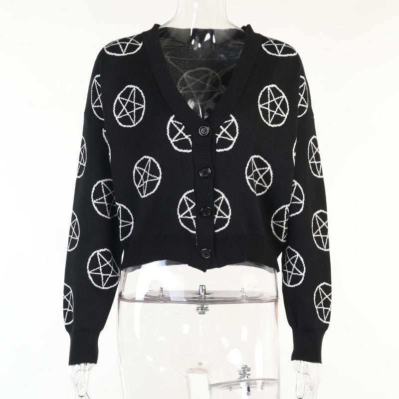 Pentagram Cardigan