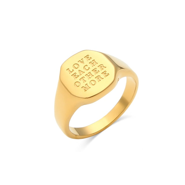 Engraved Rings