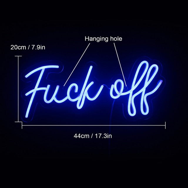 Fuck Off Neon