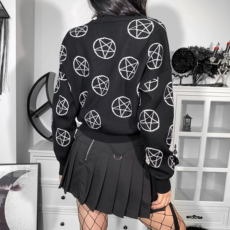 Pentagram Cardigan