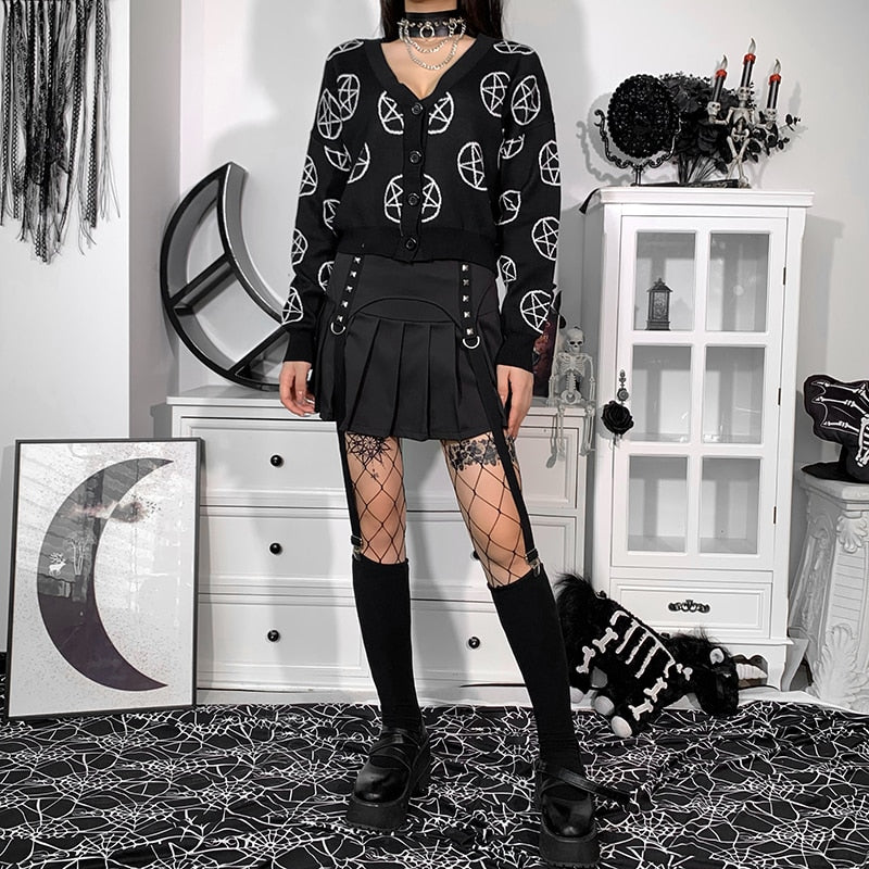 Pentagram Cardigan