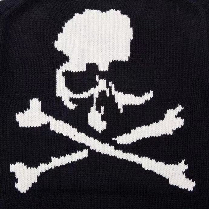 Knitted Skull Sweater