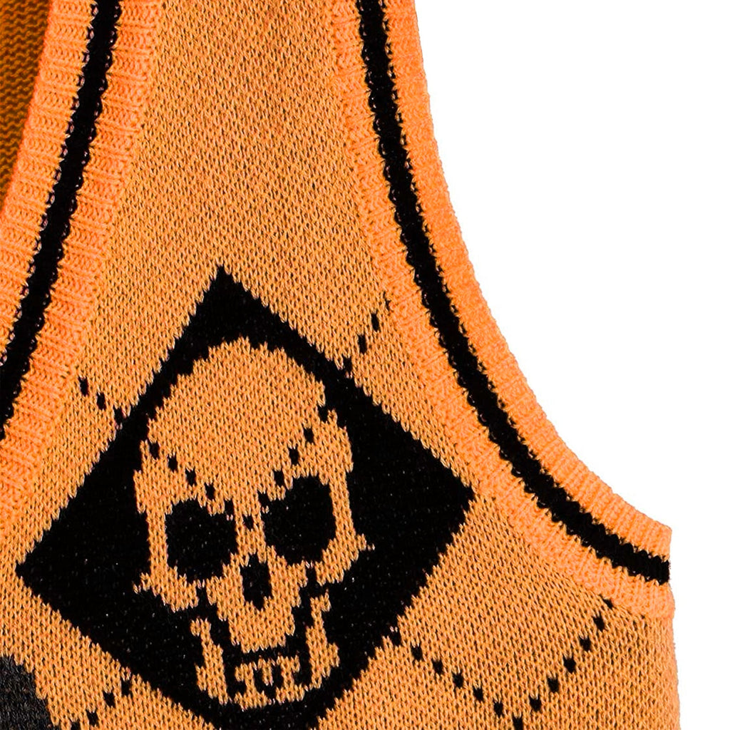 Skull Knit Vest