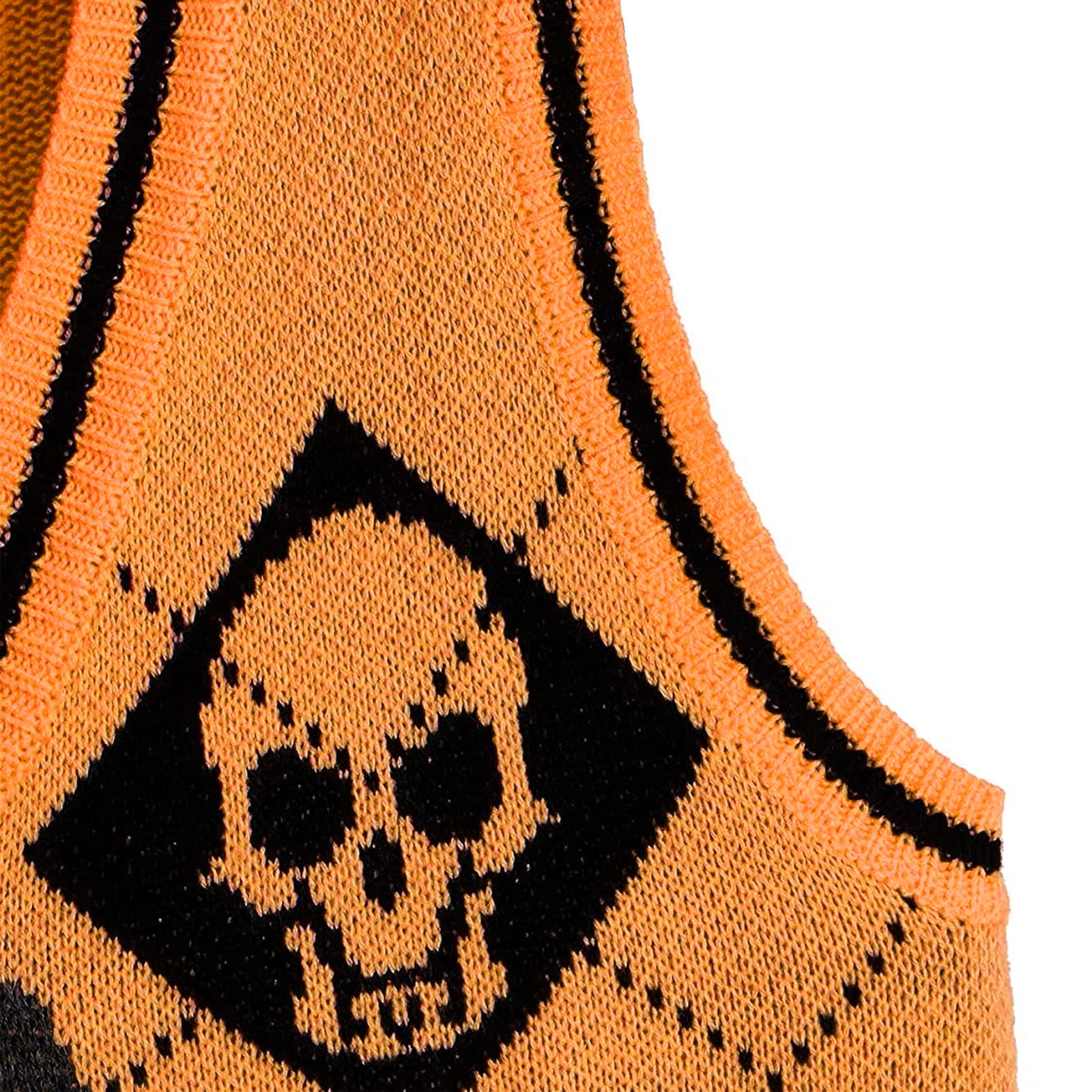 Skull Knit Vest