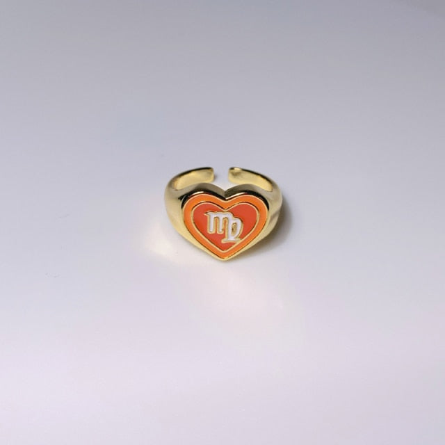Zodiac Sign Rings