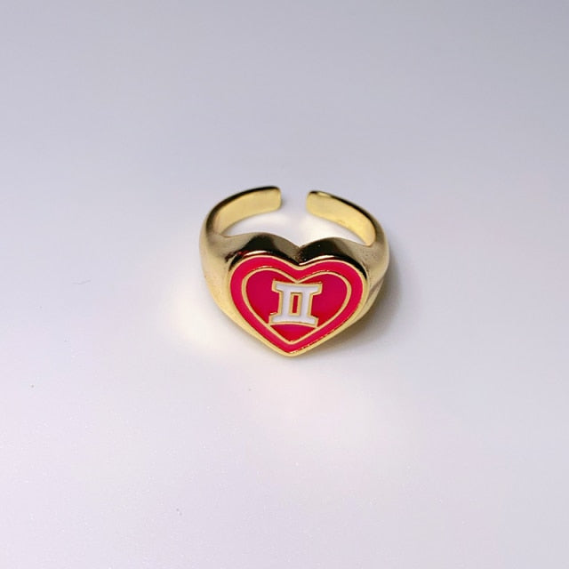 Zodiac Sign Rings