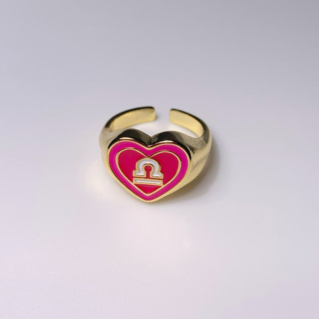 Zodiac Sign Rings