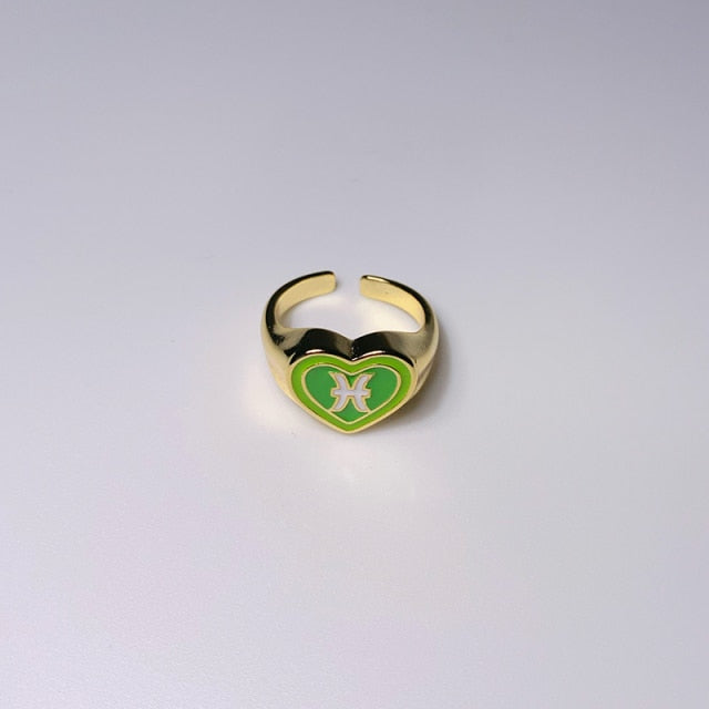 Zodiac Sign Rings