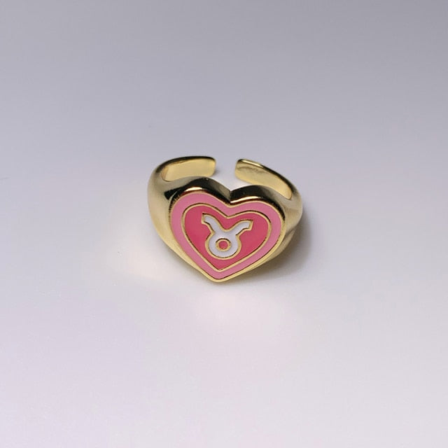 Zodiac Sign Rings