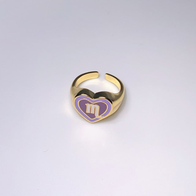 Zodiac Sign Rings