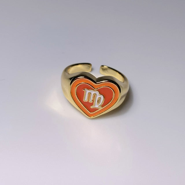 Zodiac Sign Rings