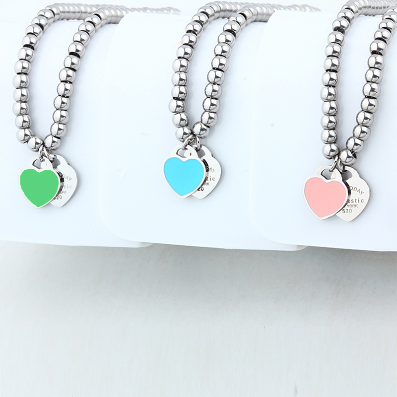 Heart Locket Ball Chain Bracelet
