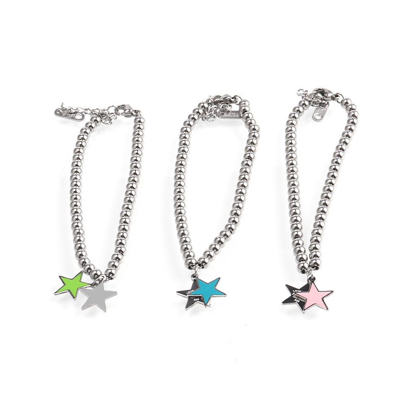 Heart Locket Ball Chain Bracelet