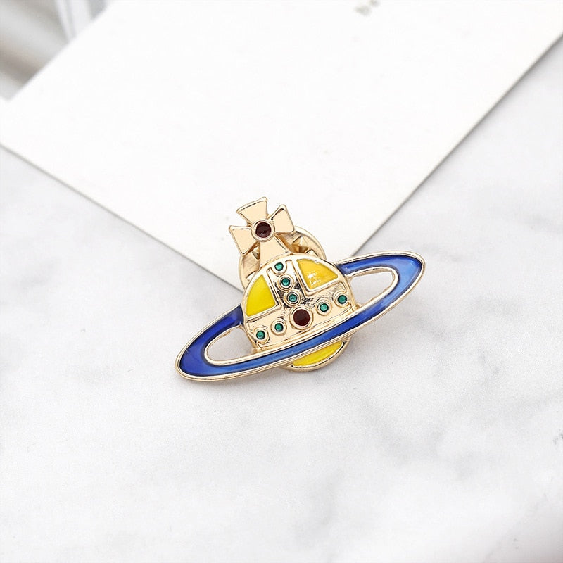 Cosmic Spaceship Pin