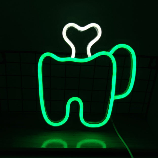 Among Us Imposter Neon Light