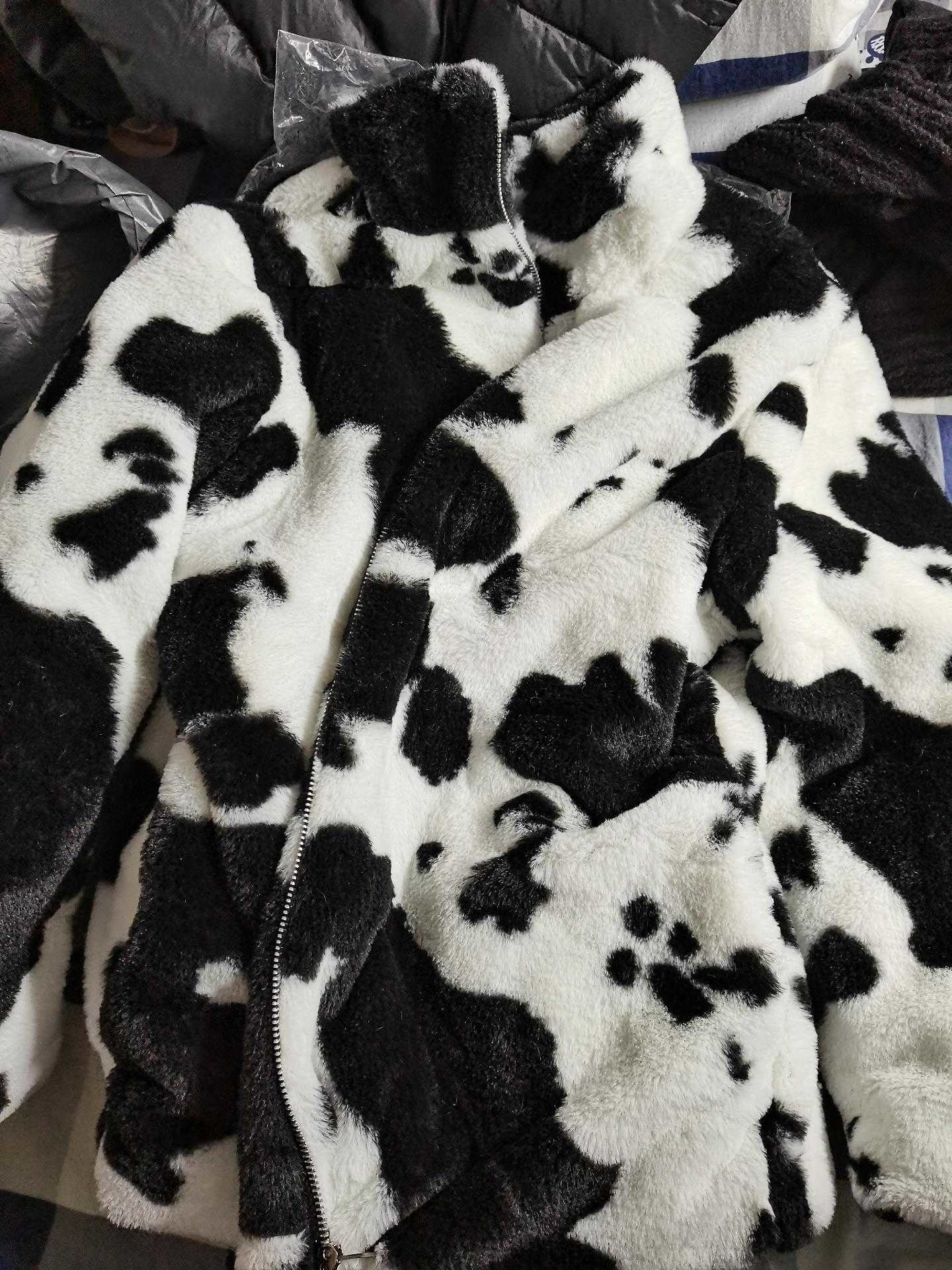 Furry Rorschach Zip Up Hoodie