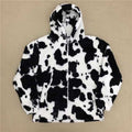 Furry Rorschach Zip Up Hoodie