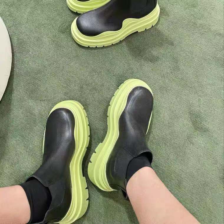 Demonia Two Tone Platform Boots