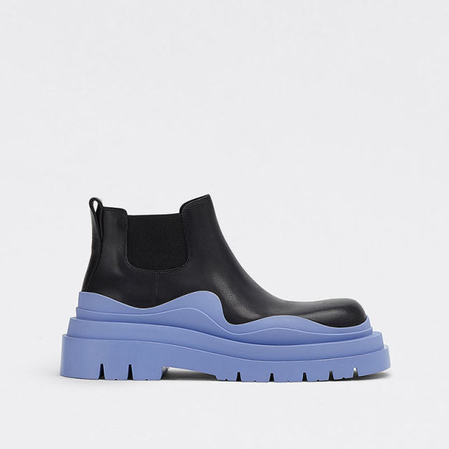 Demonia Two Tone Platform Boots