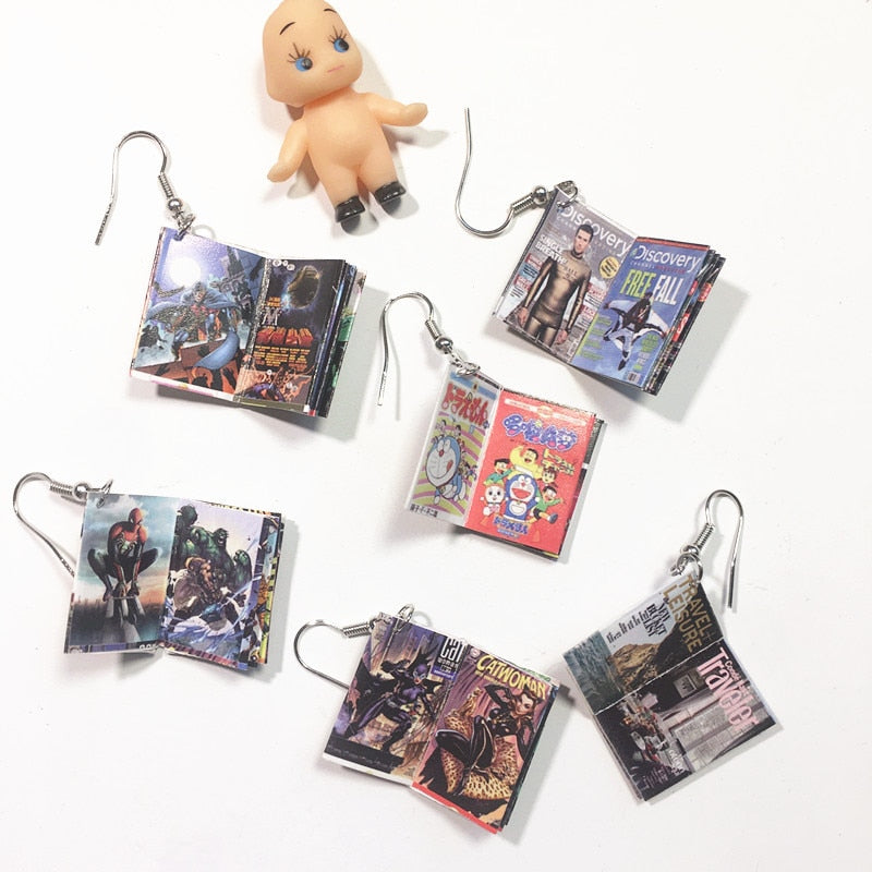 Magazine Covers Earrings